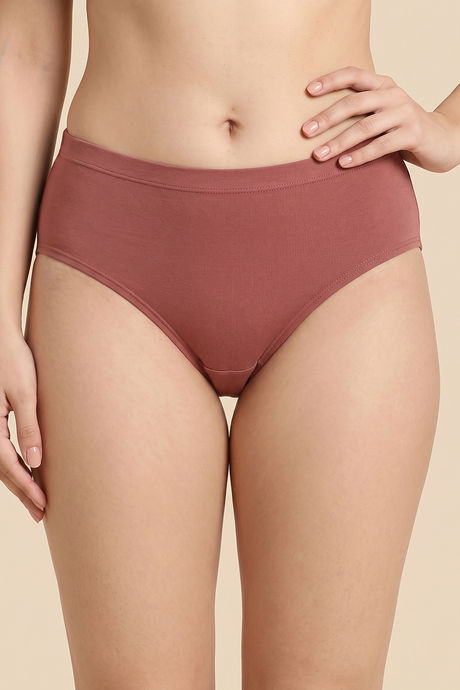 Zivame Full Coverage Medium Rise Hipster Panty (Pack of 3) - Multicolor — image 10